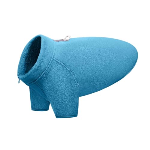 PJDDP Warmer Hundemantel, Zip Up Fleece Hundeweste, Hund Wintermäntel, Winddichte Jacke Mit D-Ring, Für Kleine, Mittlere Hunde Spazierengehen, Wandern,Sky Blue,XS PJDDP Warmer Hundemantel, Zip Up Fleece Hundeweste, Hund Wintermäntel, Winddichte Jacke Mit D-Ring, Für Kleine, Mittlere Hunde Spazierengehen, Wandern,Sky Blue,XS von PJDDP