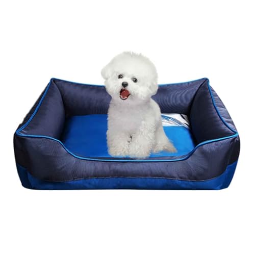 PJDDP Wasserdicht Hundekorb Mit Abnehmbarem Waschbarem Bezug,rutschfeste Unterseite Hundekorb, Hundesofa, Vierseitiges Nackenrolle Kissen,XL PJDDP Wasserdicht Hundekorb Mit Abnehmbarem Waschbarem Bezug,rutschfeste Unterseite Hundekorb, Hundesofa, Vierseitiges Nackenrolle Kissen,XL von PJDDP