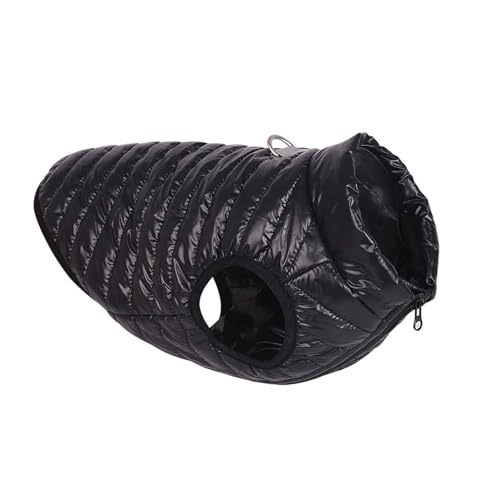 PJDDP Wasserdichter Hundejacke, Warmer Hundemantel, Warme Hundeweste, Hunde Jacke Reflektierende Mit D-Rings, Für Kleine, Mittlere Hunde Katze,Schwarz,XS PJDDP Wasserdichter Hundejacke, Warmer Hundemantel, Warme Hundeweste, Hunde Jacke Reflektierende Mit D-Rings, Für Kleine, Mittlere Hunde Katze,Schwarz,XS von PJDDP