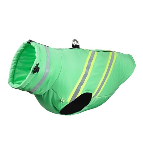 PJDDP wasserdichte Hundemantel, Winter Warme Hundejacke Für Kleine Und Mittlere Große Hunde, Reflektierende Winterhundkleidung, Für Kleine Mittlere Hunde,Grün,M PJDDP wasserdichte Hundemantel, Winter Warme Hundejacke Für Kleine Und Mittlere Große Hunde, Reflektierende Winterhundkleidung, Für Kleine Mittlere Hunde,Grün,M von PJDDP