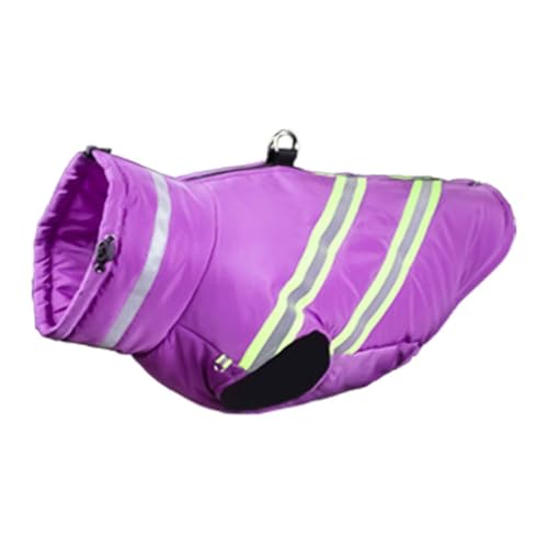 PJDDP wasserdichte Hundemantel, Winter Warme Hundejacke Für Kleine Und Mittlere Große Hunde, Reflektierende Winterhundkleidung, Für Kleine Mittlere Hunde,Lila,L PJDDP wasserdichte Hundemantel, Winter Warme Hundejacke Für Kleine Und Mittlere Große Hunde, Reflektierende Winterhundkleidung, Für Kleine Mittlere Hunde,Lila,L von PJDDP