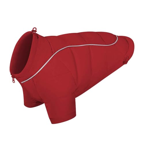 PJDDP wasserdichte Hundemantel Winterjacken, Eflektierender Hundemantel, Winddichte Wintermantel Hund, Für Kleine, Mittlere Hunde Spazierengehen, Wandern,Rot,M PJDDP wasserdichte Hundemantel Winterjacken, Eflektierender Hundemantel, Winddichte Wintermantel Hund, Für Kleine, Mittlere Hunde Spazierengehen, Wandern,Rot,M von PJDDP