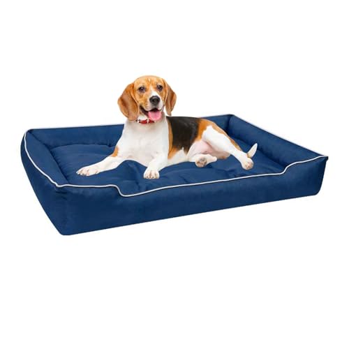 PJDDP wasserdichte Hundematte, Sommer Kühlkissen Für Hunde, rutschfeste Unterseite Hundesofa Für Drinnen Und Draußen, Waschbar, Für Kleine, Mittelgroße & Große Hunde,Marine,L PJDDP wasserdichte Hundematte, Sommer Kühlkissen Für Hunde, rutschfeste Unterseite Hundesofa Für Drinnen Und Draußen, Waschbar, Für Kleine, Mittelgroße & Große Hunde,Marine,L von PJDDP