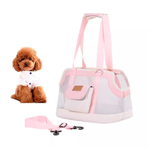 PJDDP Rosa,Hundetasche, Leichte Tragetasche, Transporttasche Für Hunde, Transporttasche Für Haustiere, Tragetasche Katzen, Haustiertasche Für Kleine Hunde PJDDP Rosa,Hundetasche, Leichte Tragetasche, Transporttasche Für Hunde, Transporttasche Für Haustiere, Tragetasche Katzen, Haustiertasche Für Kleine Hunde von PJDDP
