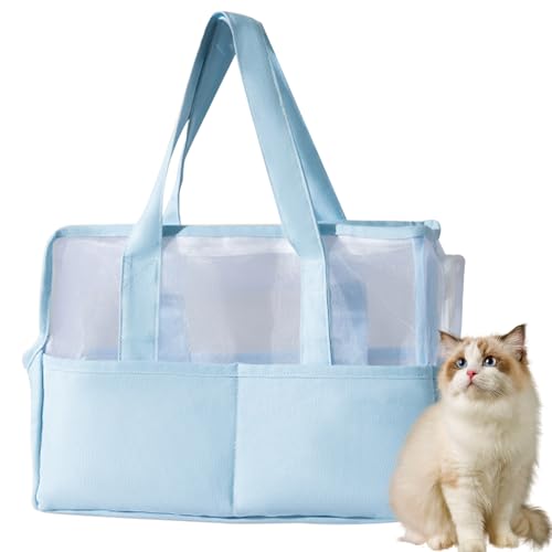 PJDDP Transporttasche Für Kleine Hunde Und Katzen,Atmungsaktive Haustiertragetasche,Hundetasche,Katzentragetasche Hundetragetasche Mit Innerem Sicherheitsgurt,Blau,L PJDDP Transporttasche Für Kleine Hunde Und Katzen,Atmungsaktive Haustiertragetasche,Hundetasche,Katzentragetasche Hundetragetasche Mit Innerem Sicherheitsgurt,Blau,L von PJDDP