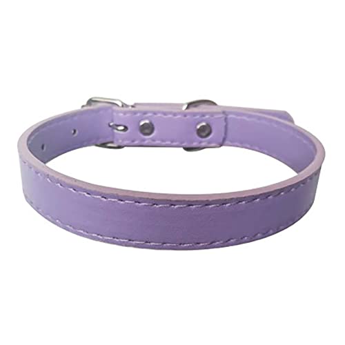 PJRYC Hundehalsband, Leder, für kleine, mittelgroße und große Hunde und Katzen geeignet, Farbe: 011, Größe: 36,6 cm von PJRYC