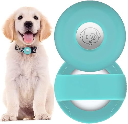 PKQTOP Schutzhülle Kompatibel mit Apple Airtag Pet Halsband,Silikon Schutz Hülle für Airtags,Anti-Lost Locator Schutzhülle Kompatibel mit Airtag für Hundehalsband,Schultasche PKQTOP Schutzhülle Kompatibel mit Apple Airtag Pet Halsband,Silikon Schutz Hülle für Airtags,Anti-Lost Locator Schutzhülle Kompatibel mit Airtag für Hundehalsband,Schultasche von PKQTOP