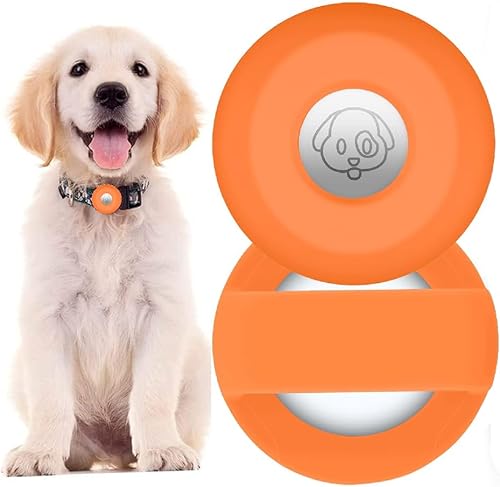 PKQTOP Schutzhülle Kompatibel mit Apple Airtag Pet Halsband,Silikon Schutz Hülle für Airtags,Anti-Lost Locator Schutzhülle Kompatibel mit Airtag für Hundehalsband,Schultasche PKQTOP Schutzhülle Kompatibel mit Apple Airtag Pet Halsband,Silikon Schutz Hülle für Airtags,Anti-Lost Locator Schutzhülle Kompatibel mit Airtag für Hundehalsband,Schultasche von PKQTOP