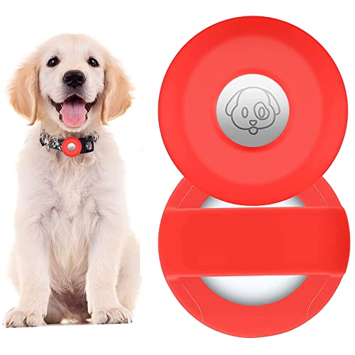 PKQTOP Schutzhülle Kompatibel mit Apple Airtag Pet Halsband,Silikon Schutz Hülle für Airtags,Anti-Lost Locator Schutzhülle Kompatibel mit Airtag für Hundehalsband,Schultasche PKQTOP Schutzhülle Kompatibel mit Apple Airtag Pet Halsband,Silikon Schutz Hülle für Airtags,Anti-Lost Locator Schutzhülle Kompatibel mit Airtag für Hundehalsband,Schultasche von PKQTOP