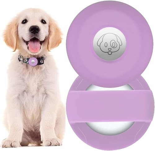 PKQTOP Schutzhülle Kompatibel mit Apple Airtag Pet Halsband,Silikon Schutz Hülle für Airtags,Anti-Lost Locator Schutzhülle Kompatibel mit Airtag für Hundehalsband,Schultasche PKQTOP Schutzhülle Kompatibel mit Apple Airtag Pet Halsband,Silikon Schutz Hülle für Airtags,Anti-Lost Locator Schutzhülle Kompatibel mit Airtag für Hundehalsband,Schultasche von PKQTOP
