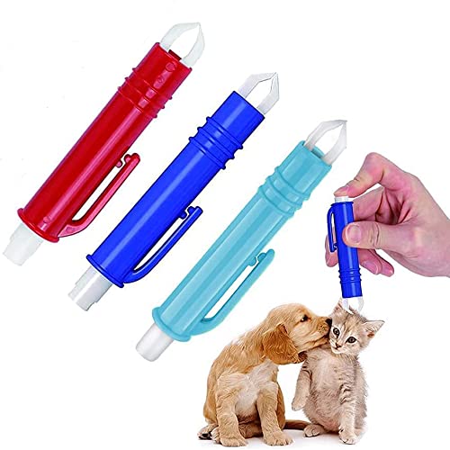 PKQTOP Zeckenentferner Set Für Hunde Katze,Zeckenzange Set 3er Pack, Zeckenentfernung In Sekunden，Sicherer Zeckenpinzette für Menschen und Tier von PKQTOP