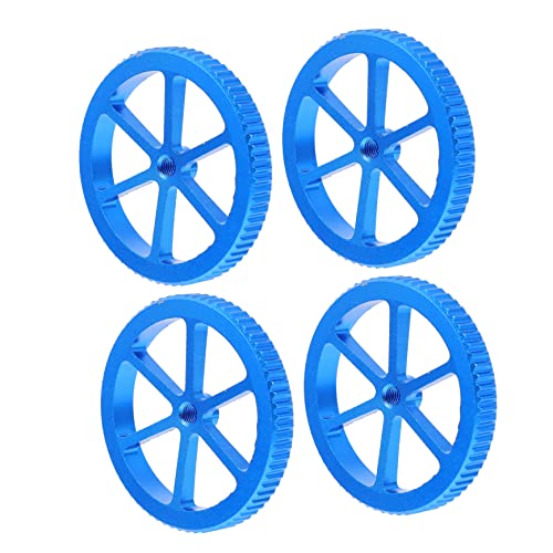 PLAFOPE Upgrade Ihre 3D-Drucker Metall Nivelliermuttern M5 Hand Twists Schrauben Kit für Ender3 Einfach zu bedienen tragen von PLAFOPE