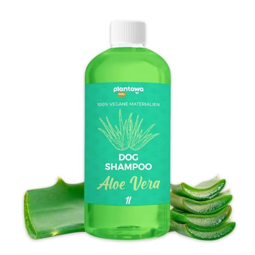 PLANTAWA - Aloe Vera Hundeshampoo 1L | Hundeshampoo für empfindliche Haut und Dermatitis | Anti-Irritation Action Allergenfrei, Parabenfrei, 100% Vegan mit natürlichen Extrakten PLANTAWA - Aloe Vera Hundeshampoo 1L | Hundeshampoo für empfindliche Haut und Dermatitis | Anti-Irritation Action Allergenfrei, Parabenfrei, 100% Vegan mit natürlichen Extrakten von PLANTAWA