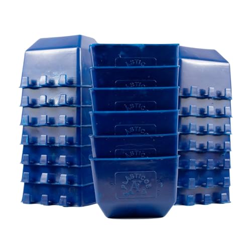 Futterstation aus Kunststoff, 400 ml, Blau, 24 Pz. Huhn, Taube, Wachtel, Vogel, Kaninchen, Hamster, Meerschweinchen, kleine Haustiere mit Aufhängern Futterstation aus Kunststoff, 400 ml, Blau, 24 Pz. Huhn, Taube, Wachtel, Vogel, Kaninchen, Hamster, Meerschweinchen, kleine Haustiere mit Aufhängern von PLÁSTICOS AF