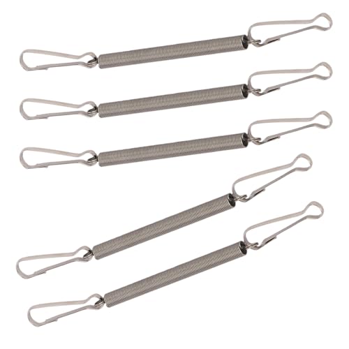 PLCPDM 5 Stücke Kleine Wasser Flaschen Edelstahl Frühling Clip Für Haustier Käfig Für Kaninchen Und Hamster Trinker PLCPDM 5 Stücke Kleine Wasser Flaschen Edelstahl Frühling Clip Für Haustier Käfig Für Kaninchen Und Hamster Trinker von PLCPDM