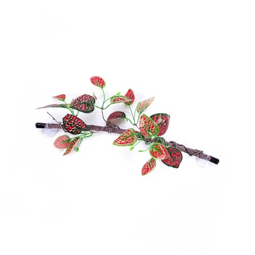 PLCPDM Aquarien Reptilien Kletterrebe Terrarium Pflanze Aquarium Dekoration Terrarium für Amphibien Eidechsen Schlange Professionelle Reptilien Züchter Dekor PLCPDM Aquarien Reptilien Kletterrebe Terrarium Pflanze Aquarium Dekoration Terrarium für Amphibien Eidechsen Schlange Professionelle Reptilien Züchter Dekor von PLCPDM