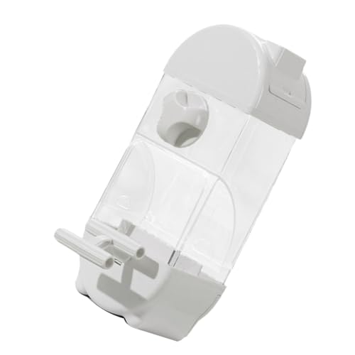 PLCPDM Automatischer Vogelfutterspender zum Aufhängen, für Papageien, transparenter Futterbehälter, Spender mit Sitzstangen für Sittiche und Nymphensittiche PLCPDM Automatischer Vogelfutterspender zum Aufhängen, für Papageien, transparenter Futterbehälter, Spender mit Sitzstangen für Sittiche und Nymphensittiche von PLCPDM