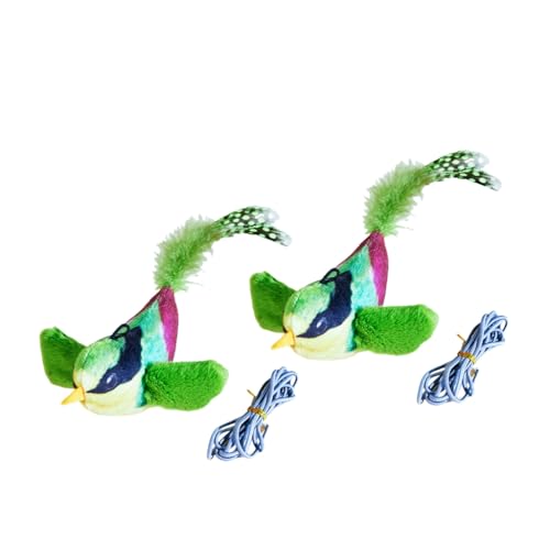 PLCPDM Katzen Zwitschern Spielzeug Kauen Quietschspielzeug Vogelform Sicher Verbessern Stimmung Spielzeug mit Sound Verbessern Sie die Stimmung für Kätzchen PLCPDM Katzen Zwitschern Spielzeug Kauen Quietschspielzeug Vogelform Sicher Verbessern Stimmung Spielzeug mit Sound Verbessern Sie die Stimmung für Kätzchen von PLCPDM