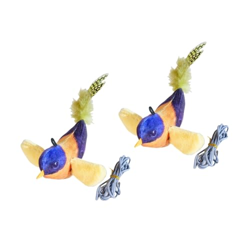 PLCPDM Katzen Zwitschern Spielzeug Kauen Quietschspielzeug Vogelform Sicher Verbessern Stimmung Spielzeug mit Sound Verbessern Sie die Stimmung für Kätzchen PLCPDM Katzen Zwitschern Spielzeug Kauen Quietschspielzeug Vogelform Sicher Verbessern Stimmung Spielzeug mit Sound Verbessern Sie die Stimmung für Kätzchen von PLCPDM