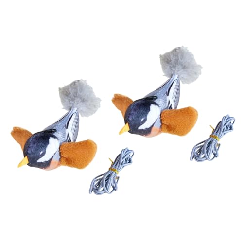 PLCPDM Katzen Zwitschern Spielzeug Kauen Quietschspielzeug Vogelform Sicher Verbessern Stimmung Spielzeug mit Sound Verbessern Sie die Stimmung für Kätzchen PLCPDM Katzen Zwitschern Spielzeug Kauen Quietschspielzeug Vogelform Sicher Verbessern Stimmung Spielzeug mit Sound Verbessern Sie die Stimmung für Kätzchen von PLCPDM