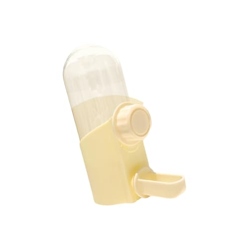 PLCPDM Kleine Haustier-Wasserflasche, transparente Flasche, automatischer Vogelkäfig-Wasserspender für Kaninchen, Hamster und Papageien PLCPDM Kleine Haustier-Wasserflasche, transparente Flasche, automatischer Vogelkäfig-Wasserspender für Kaninchen, Hamster und Papageien von PLCPDM