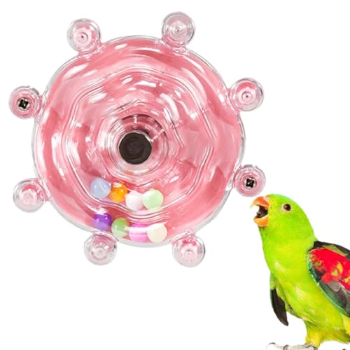 PLCPDM Lustiges, rotierendes Spielzeug, geeignet für schelmische Vögel wie Lovebirds und Nymphensittiche, um Unterhaltung zu gewährleisten von PLCPDM