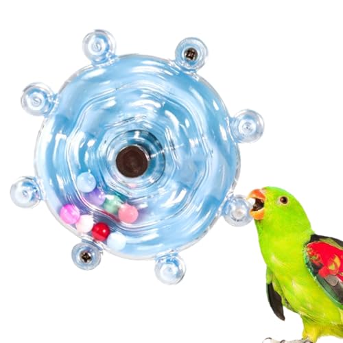 PLCPDM Lustiges, rotierendes Spielzeug, geeignet für schelmische Vögel wie Lovebirds und Nymphensittiche, um Unterhaltung zu gewährleisten von PLCPDM