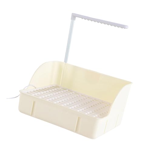 PLCPDM Papageien Dusche Badewannen Hohe Volumen Indoor Automatische Vogeltränke Dusche Badewanne für Kakadus Rosellas Käfig Zubehör Thermische Vogeltränke für Nymphensittiche von PLCPDM
