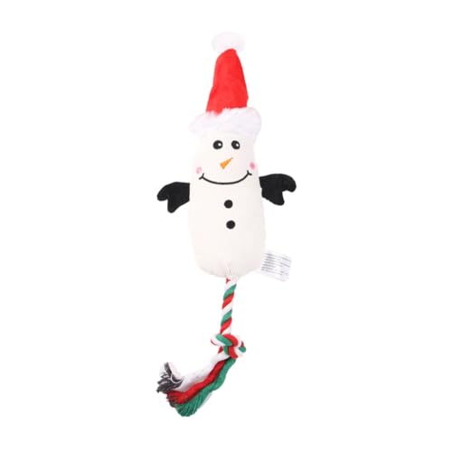 PLCPDM Quietschendes Hundespielzeug Weihnachten Plüsch Hundespielzeug Für Aggressives Kauen, Interaktives Quietschendes Plüsch-Kauspielzeug Gefülltes Hundespielzeug PLCPDM Quietschendes Hundespielzeug Weihnachten Plüsch Hundespielzeug Für Aggressives Kauen, Interaktives Quietschendes Plüsch-Kauspielzeug Gefülltes Hundespielzeug von PLCPDM