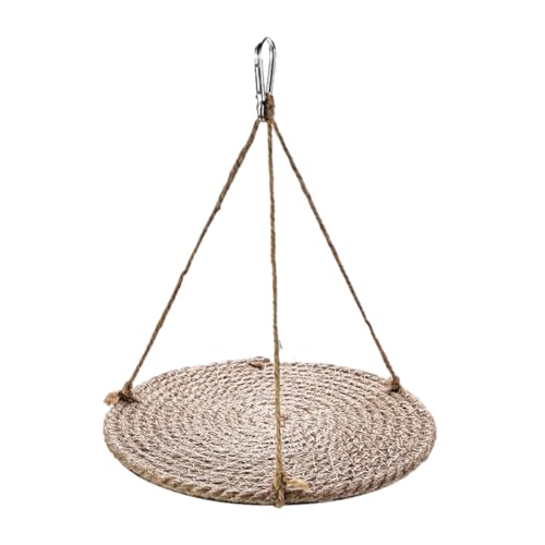 PLCPDM Reptilien Hängemattenstroh Gewebtes Hängendenbett Sorgen Für Komfortable Und Sicherheit Für Kleine Tierlebensbett Terrarien Accessoire von PLCPDM