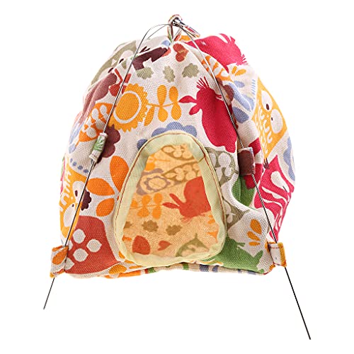 Papageien-Hängematte Happy Hanging Canvas Zelt Bett Höhle Haus Kleintiere Versteck für Hamster Conure von PLCPDM
