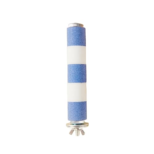 Papageien-Sitzstange, waschbarer Ständer, Vogelkeramik, stehend, Schleifkralle, Spielzeug für kleine Vögel, einfach zu fixieren, für Käfig von PLCPDM
