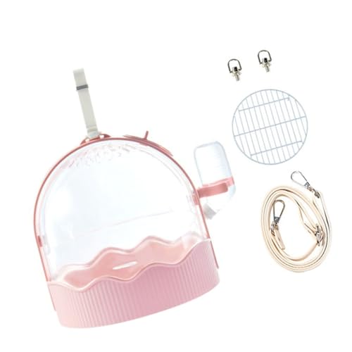 Transportkäfig für Haustiere, tragbar, für Papageien, Vögel, Outdoor, Reisen, Camping, Vogel und Papageien, Käfig mit Wasserflasche Transportkäfig für Haustiere, tragbar, für Papageien, Vögel, Outdoor, Reisen, Camping, Vogel und Papageien, Käfig mit Wasserflasche von PLCPDM