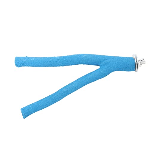 Vogel-Sitzstange für Papageien, Spielzeug, bunt, Pfotenschleifstab für Nägel und Schnabel, Sittiche, Käfigzubehör, 20,1 cm Vogel-Sitzstange für Papageien, Spielzeug, bunt, Pfotenschleifstab für Nägel und Schnabel, Sittiche, Käfigzubehör, 20,1 cm von PLCPDM