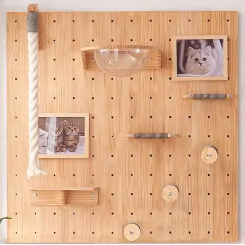 8stüCk Katzen Kletterwand Set,Wandmontiert Katzenregal Katzenliege WandmöBel HöHlenbrett Katzen-Sprungbrett HäNgender Korb Raumkapsel,FüR Katzen Zum Schlafen, Spielen, Klettern 8stüCk Katzen Kletterwand Set,Wandmontiert Katzenregal Katzenliege WandmöBel HöHlenbrett Katzen-Sprungbrett HäNgender Korb Raumkapsel,FüR Katzen Zum Schlafen, Spielen, Klettern von PLSGKF