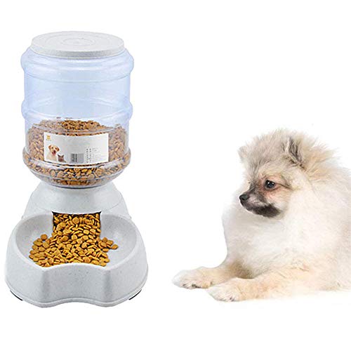 Automatischer Futterspender Futterspender Katze Katzenfutter Lagerung Haustierfutterbehälter Hundefutterautomat mit großer Kapazität Food Feeder von PLUS PO