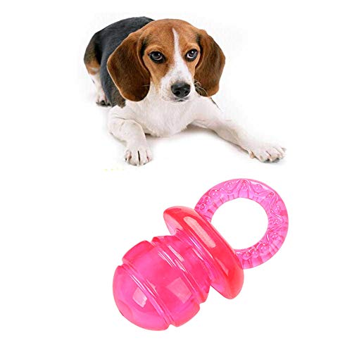 PLUS PO Hundespielzeug Unzerstörbar Hundespielzeug Ball Hund Spielzeug Für Langeweile Hund Kauen Spielzeug Unzerstörbar Hund Spielzeug Geweih Kaut Für Hunde red von PLUS PO