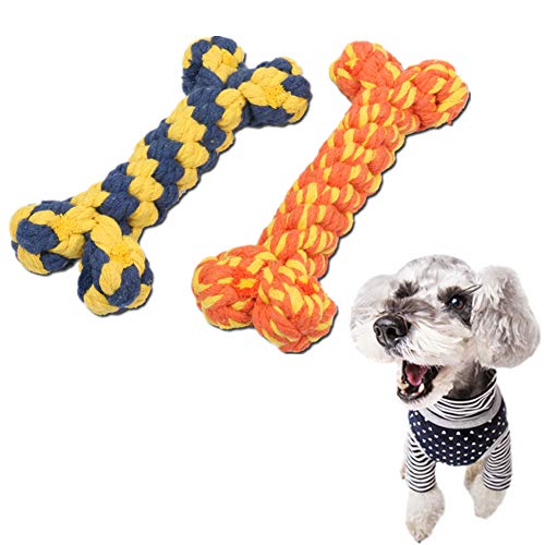 PLUS PO Spielzeug Hund hundespielzeug Ball Hund kauen Spielzeug Welpen zahnen Spielzeug Welpen Hund Seil Spielzeug Kauen für Hund von PLUS PO