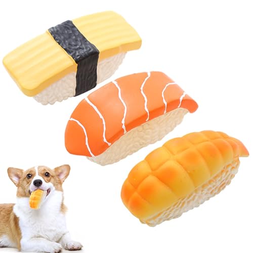 Quietschendes Hundespielzeug für kleine Hunde, 3 Stück, Latex-Gesichtsbälle, quietschendes Spielzeug für Welpen, 7,5 cm, interaktives Latex-Gummi, quietschendes Hundespielzeug, weiches quietschendes von PLUSHCEWT