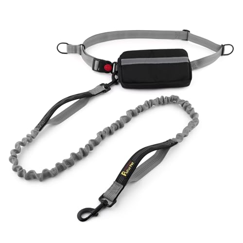 Plutus Pet Hundeleine für freihändige Hunde, weich gepolstert, mit zwei Griffen, einziehbare Bungee-Leine mit reflektierenden Nähten, verstellbare Wasit-Leine für Spaziergänge, Laufen, Joggen, für Plutus Pet Hundeleine für freihändige Hunde, weich gepolstert, mit zwei Griffen, einziehbare Bungee-Leine mit reflektierenden Nähten, verstellbare Wasit-Leine für Spaziergänge, Laufen, Joggen, für von PLUTUS PET