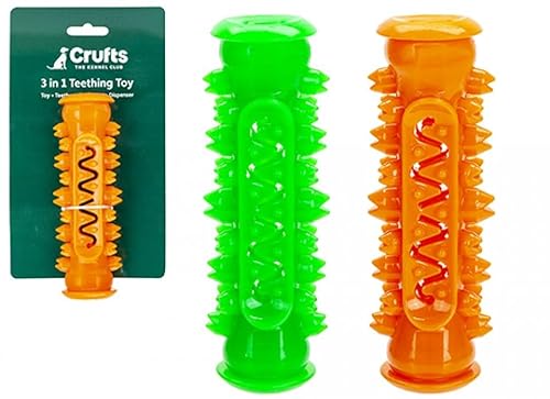 CRUFTS 3-in-1 Zahnspielzeug von PMS