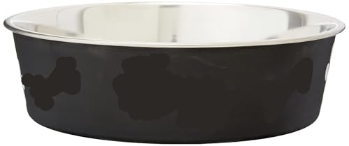 - Futternapf für Hunde, kein Kippen, Edelstahl, rutschfest, auslaufsicher, Größe M, Blaubeerblau (Espresso, L) von PMVRTHQV