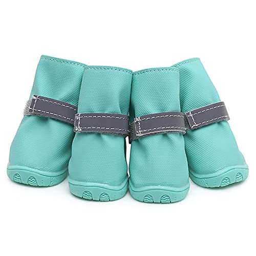 PNAAH Hundeschuhe wasserdichte Hundeschuhe for kleine mittelgroße Hunde Warme Anti-Rutsch Reflektierende Riemchen Welpen Haustier Hund Schnee Regen Stiefel for Teddy Bichon Hundestiefel PNAAH Hundeschuhe wasserdichte Hundeschuhe for kleine mittelgroße Hunde Warme Anti-Rutsch Reflektierende Riemchen Welpen Haustier Hund Schnee Regen Stiefel for Teddy Bichon Hundestiefel von PNAAH