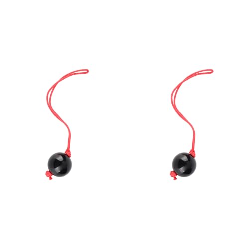 POENVFPO Arborist Retriever Ball, 2 Stück Kunststoff Arborist Ball Baumkletterring Kletterbaumball, mit Einer Schlaufe Zum Befestigen des Wurfseils von POENVFPO