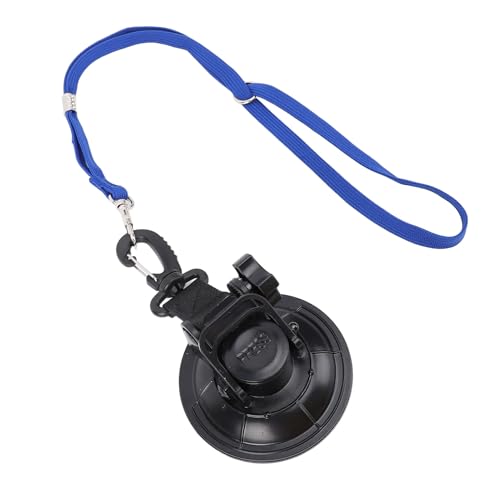 POENVFPO Hundebadsaugne Tasse Tether Einstellbare Haustier Dusche Leine Starke Saugnäpfe Anhang Sicheres Stabiles Design für Hunde Katzen Haustiere Baden Pflege Tierarztuntersuchungen (L) von POENVFPO
