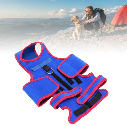 POENVFPO Hundeweste Kabelbaum, Stilvoller Oxford -Stoff Bequeme Multi -Szie -Haustierkabelbaum -Hündchen -Weste für Gehen und Tragen Im Freien (XL) von POENVFPO