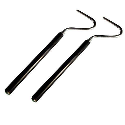 POFET 2 Stück 66 cm ausziehbare Schlangenhaken aus Edelstahl für Reptilien zum Fangen von kleinen Schlangen. POFET 2 Stück 66 cm ausziehbare Schlangenhaken aus Edelstahl für Reptilien zum Fangen von kleinen Schlangen. von POFET