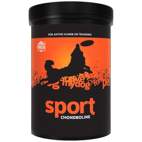 POKUSA 350g ChondroLine Sport für Hunde mit Chondroitin und Glucosamin Gelenke von POKUSA