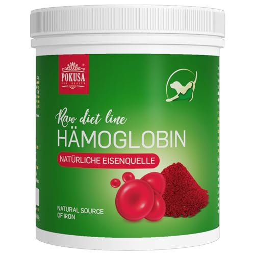 POKUSA Hämoglobin für Hunde und Katzen | unerlässlich bei Barf Diät | 800g Dose POKUSA Hämoglobin für Hunde und Katzen | unerlässlich bei Barf Diät | 800g Dose von POKUSA
