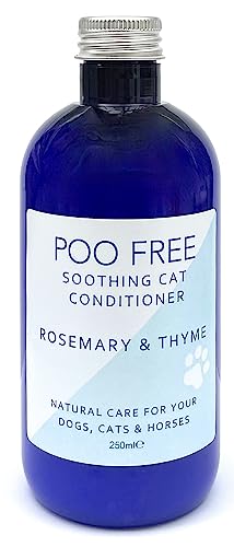 99% Natürlich SPÜLUNG FÜR Katzen - Kokosnuss, THYMIAN & ROSMARIN - 250ml Poo Free Ohne Silikon, Ohne Parabene. Konzentriert, Beruhigt, Hydratisiert, Lindert Juckreiz. pH-Wert für Katzen Ausgeglichen. 99% Natürlich SPÜLUNG FÜR Katzen - Kokosnuss, THYMIAN & ROSMARIN - 250ml Poo Free Ohne Silikon, Ohne Parabene. Konzentriert, Beruhigt, Hydratisiert, Lindert Juckreiz. pH-Wert für Katzen Ausgeglichen. von POO FREE